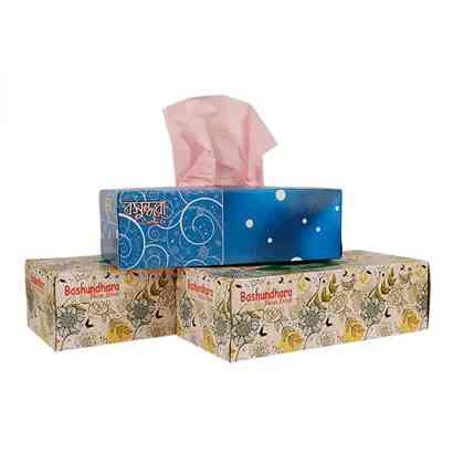 Bashundhara Facial Tissue  120X2 ply